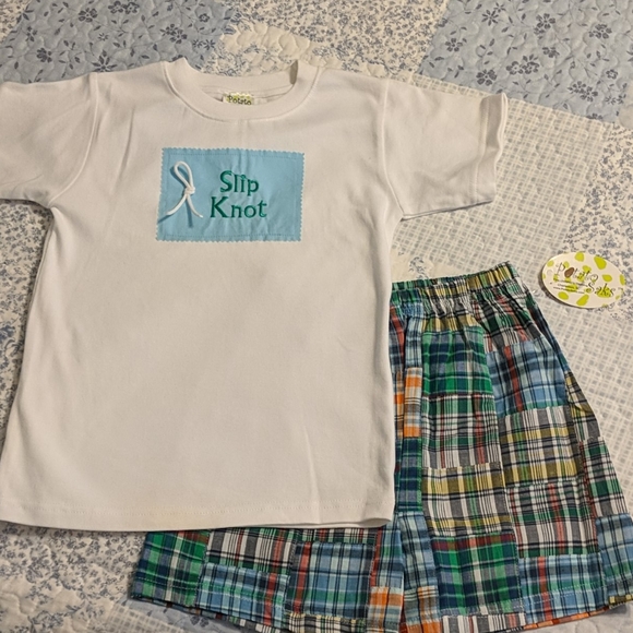 Potato Saks shorts set. - Picture 1 of 6